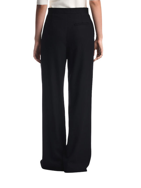 Damen Stoffhose Schwarz