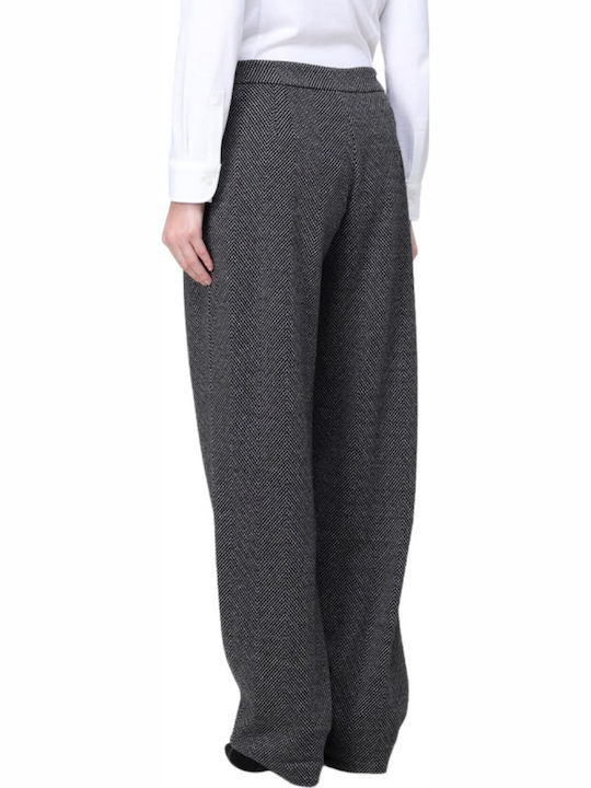 Damen Stoffhose Schwarz