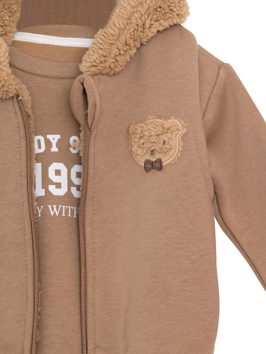 Restart Sweatpants Set Brown