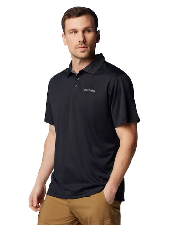 Utilizer Polo Short Sleeve Black Blouse