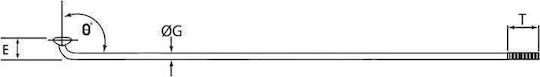 Cn Spoke Speichen Mac14 2.0-2.0-2.0 Edelstahl 286mm Schwarze 72 Stück