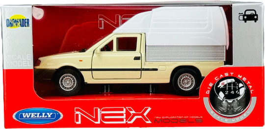 Welly Fso Polonez Truck Μπεζ 1:34 43843