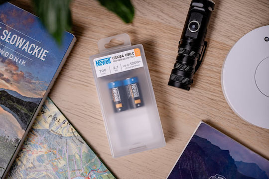 Newell Wiederaufladbare Batterien CR123A 700mAh 3V 2 Stück