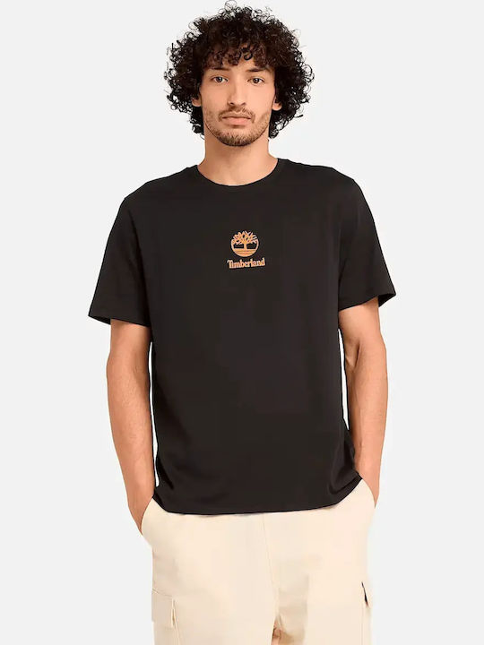 T-shirt Μαύρο