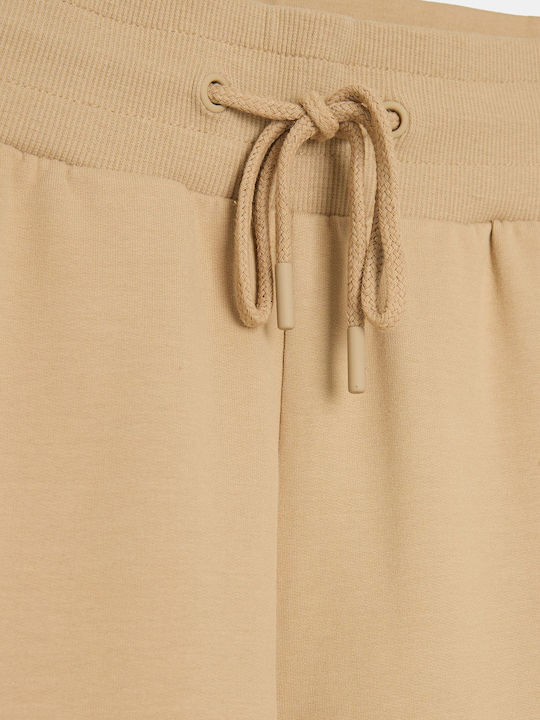 Fushis 264 Pantaloni de Trening cu Pantaloni Evazați Bej