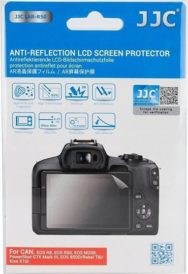 JJC LCD Screen Protector Canon EOS R8 R50 850D M200 G7X Mk III Kiss X10i T8i Glass Screen Protection