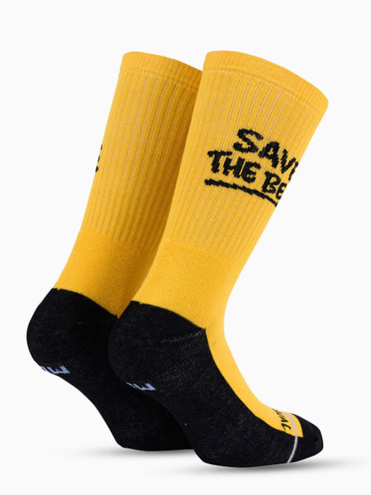 Bee. Unusual. Save The Bees Ht Socks Yellow Bee. Unusual. Save The Bees Ht Socks Yellow