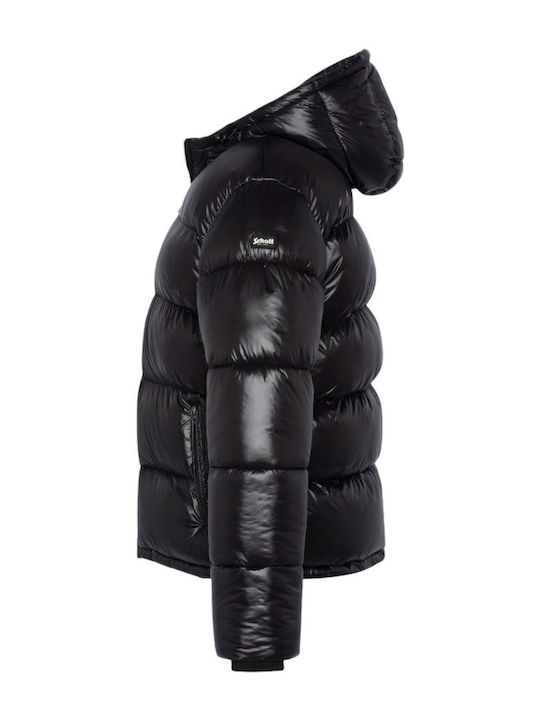 Geacă Puffer Neagră