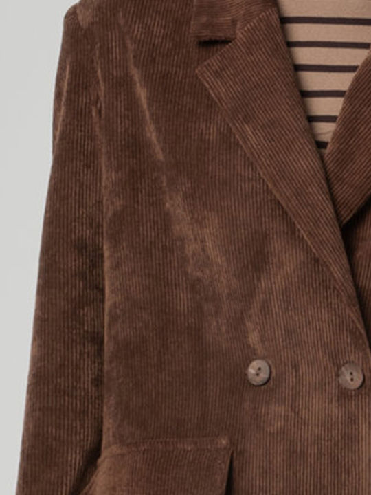 Moutaki Women's Blazer Brown