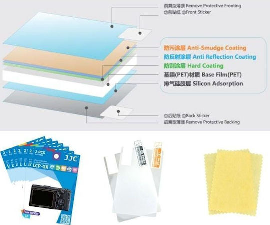 Jjc Lcd Screen Protector Sony A99 Ii A99m2 Set 2 Pieces Polycarbonate Scratch Resistant