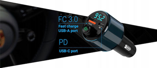 Navitel FM Transmitter Auto mit Bluetooth USB