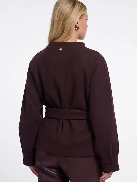 Women's Coat Chocolate Bean