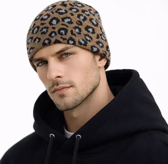 Beanie Unisex Strickmütze in Roter Farbe
