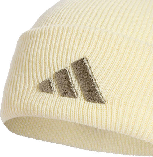 Performance Beanie Căciulă bărbătească tricotată în culoare ecru