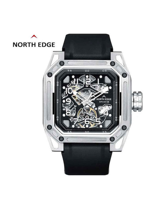 Men's Watch 47mm Automatic with Silver Stainless Steel Bracelet
