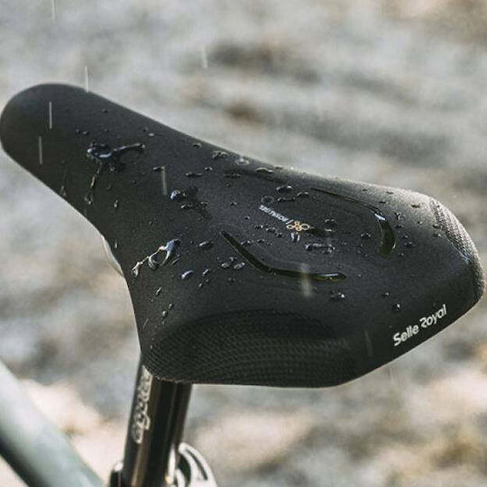 Selle Royal Lookin Evo Fahrradsattel Kohlenstoff Schwarze mit Gel 261 x 158 mm