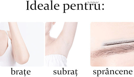Set de aparate de ras pentru sprâncene pastelate