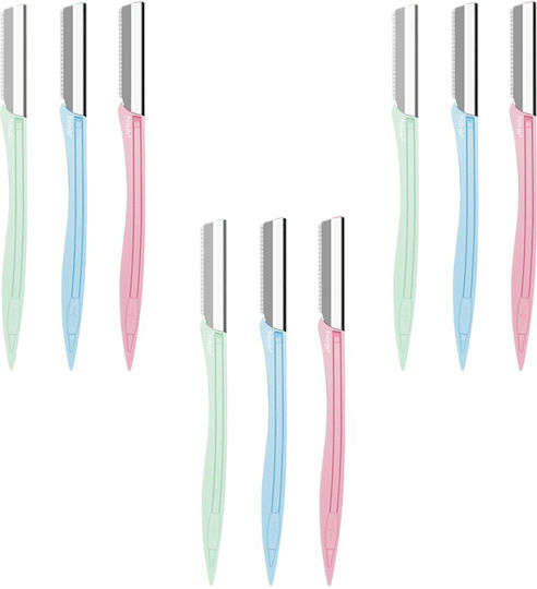 Facial Razor Blade Set Stainless Steel