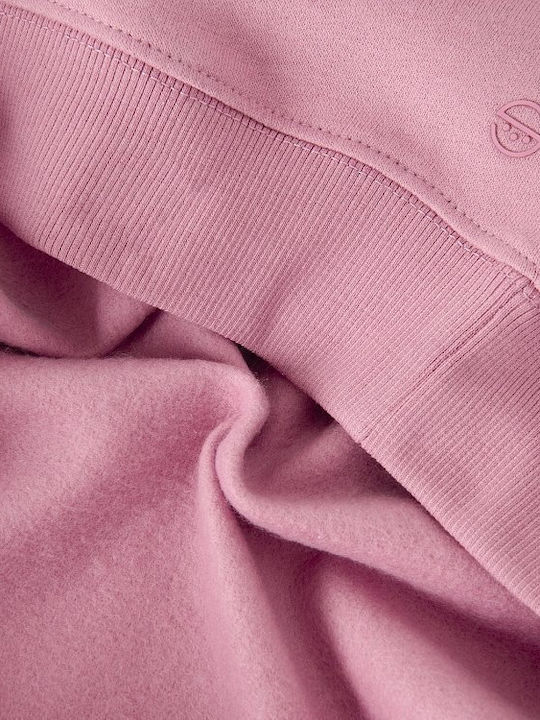 Kinder-Sweatshirt mit Rosa Kapuze