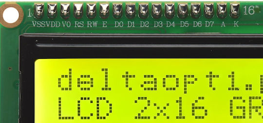 Ecran LCD (LCD-AC-1602E-YIY/G-E6)