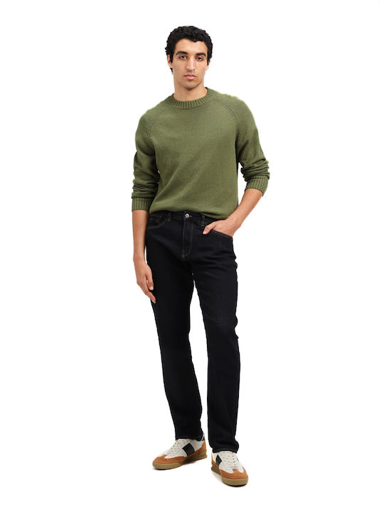 Ανδρικό Παντελόνι Τζιν Ελαστικό Slim Fit Μπλε