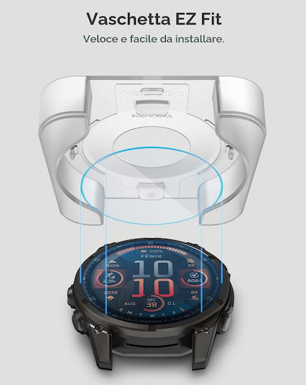 Spigen Sgp Glass Protector Glas.tr Slim Ez Fit Garmin Watch Fenix 8 8 Pro 47mm Agl09158 2 Pcs