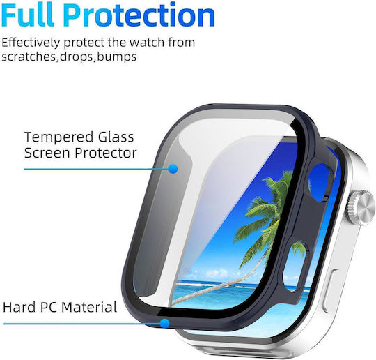 Redmi Watch 6 Xdfind Tempered Film Ενσωματωμένο Προστατευτικό Κάλυμμα Ρολογιού Υπολογιστή Σκούρο Μπλε