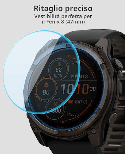 Spigen Sgp Glass Protector Glas.tr Slim Ez Fit Garmin Watch Fenix 8 8 Pro 47mm Agl09158 2 Pcs