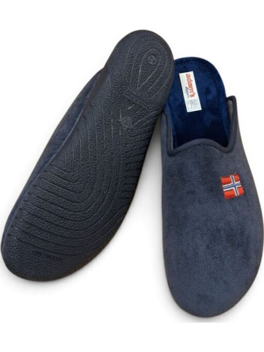 Men's Blue Slippers