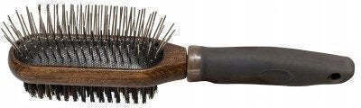 Barry King Double Sided Dog Brush for Coat Care