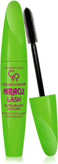 Golden Rose Volume & Define Miracle Lash Mascara for volume Black 9.3ml