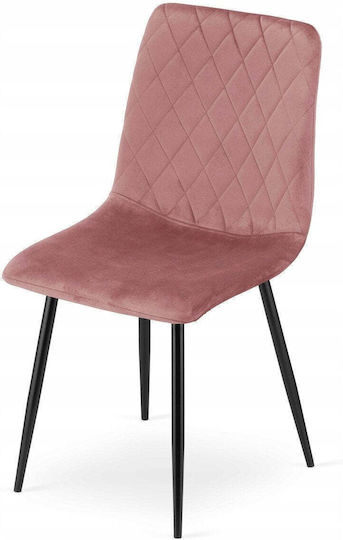 Velvet Pink Dining Chair
