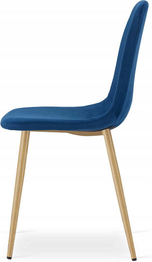 Dining Room Velvet Chairs Navy Velvet 3 Pieces