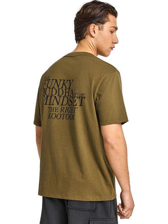 Funky Buddha T-shirt Khaki