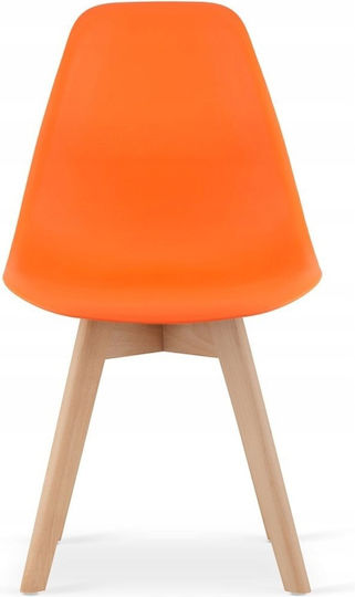 Dining Chair 60x40x50cm Orange Dining Chair 60x40x50cm Orange
