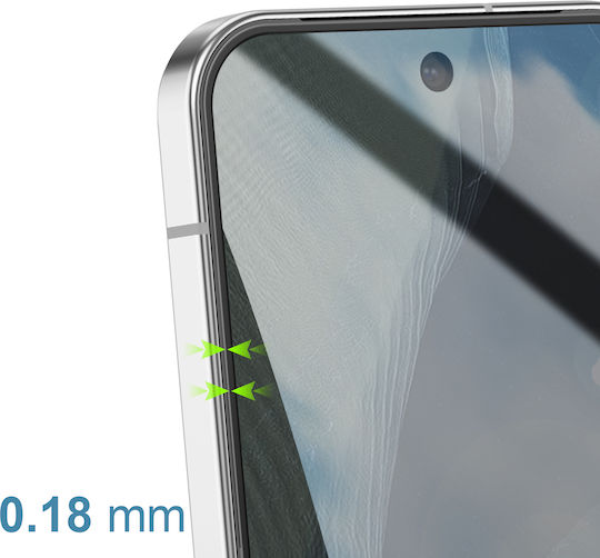 Avizar Gehärtetes Glas Google Pixel 11 11 Pro Stoßfest Kratzfest Schwarz Transparent