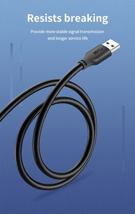 Cabletime USB 3.0 Кабел USB-A мъжки - USB-A женски Черен 1m CT-C160-U3-AMAFN