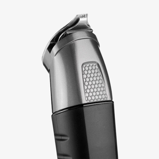 Babyliss Multi Trimmer Precision Pro Σετ Επαναφορτιζόμενης Κουρευτικής Μηχανής Γκρι MT815E