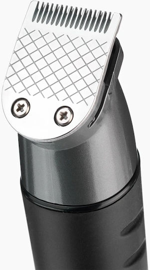 Babyliss Multi Trimmer Precision Pro Σετ Επαναφορτιζόμενης Κουρευτικής Μηχανής Γκρι MT815E