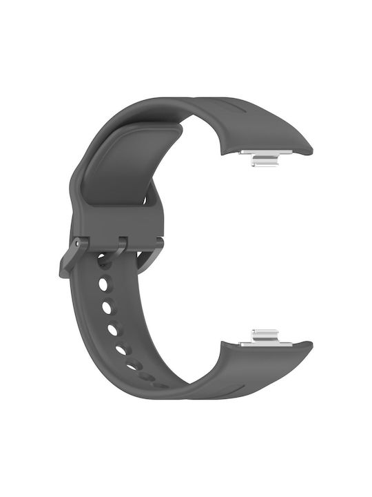 Xiaomi Band 10 Pro Redmi Watch 6 5 Monochrome Vertical Striped Silicone Buckle Dark Grey Xiaomi Band 10 Pro Redmi Watch 6 5 Monochrome Vertical Striped Silicone Buckle Dark Grey