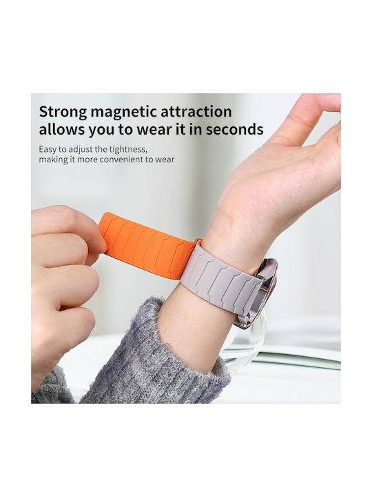 Xiaomi Band 10 Pro/9 Pro Redmi Watch 6 5 4 Xdfind Magnetic Silicone Watch Strap Midnight Blue