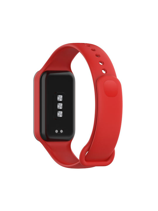 Silicone Strap Xiaomi Smart Band 8 Active Redmi Band 2 Red