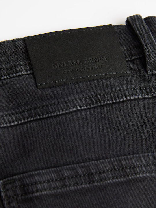Bennet 264 Herren Jeanshosen Gerade Schwarz