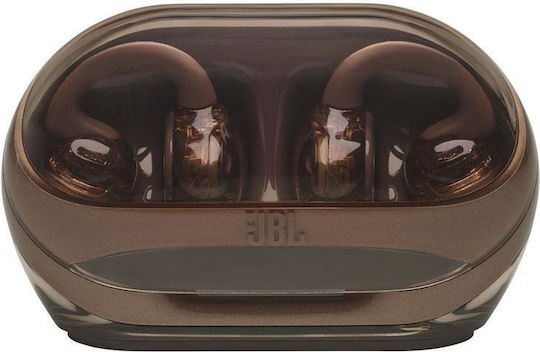 JBL Soundgear Clips Open Ear Bluetooth Handsfree Ακουστικά με Αντοχή στον Ιδρώτα και Θήκη Φόρτισης Copper