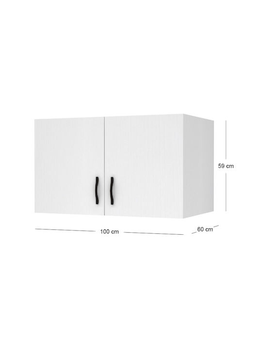 Megapap Loft Closet from Chipboard 100x60cm GP028-0123,1 Megapap Loft Closet from Chipboard 100x60cm GP028-0123,1