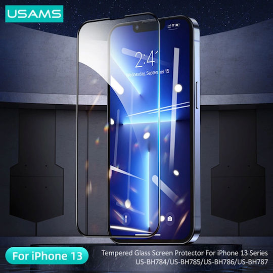 Usams 0.33mm Tempered Glass (iPhone 17e / 16e / 14 / 13 / 13 Pro) BH785M01