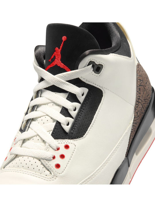 Air  3 Retro Мъжки Сникърси Бели