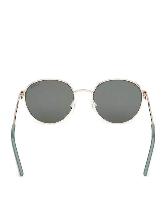 Guess Unisex Ochelari de Soare cu Cadru Auriu și Lentilă Aurie
