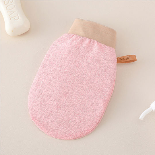 Set 5 Mănuși De Exfoliere Corporală – Îndepărtează Celulele Moarte Impuritățile Piele Netedă Moale Ideal Pentru Duș Baie Reutilizabile Roz Pristyle