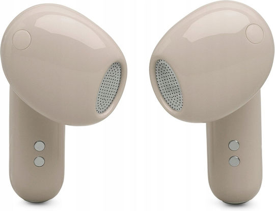 JBL Live Flex 4 Earbud Bluetooth Handsfree Ακουστικά με Αντοχή στον Ιδρώτα και Θήκη Φόρτισης Champagne